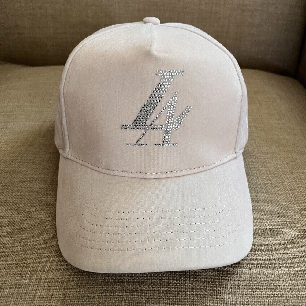 Reference LA Pink Snapback One Size Palm Trees Snakes Embelleshed